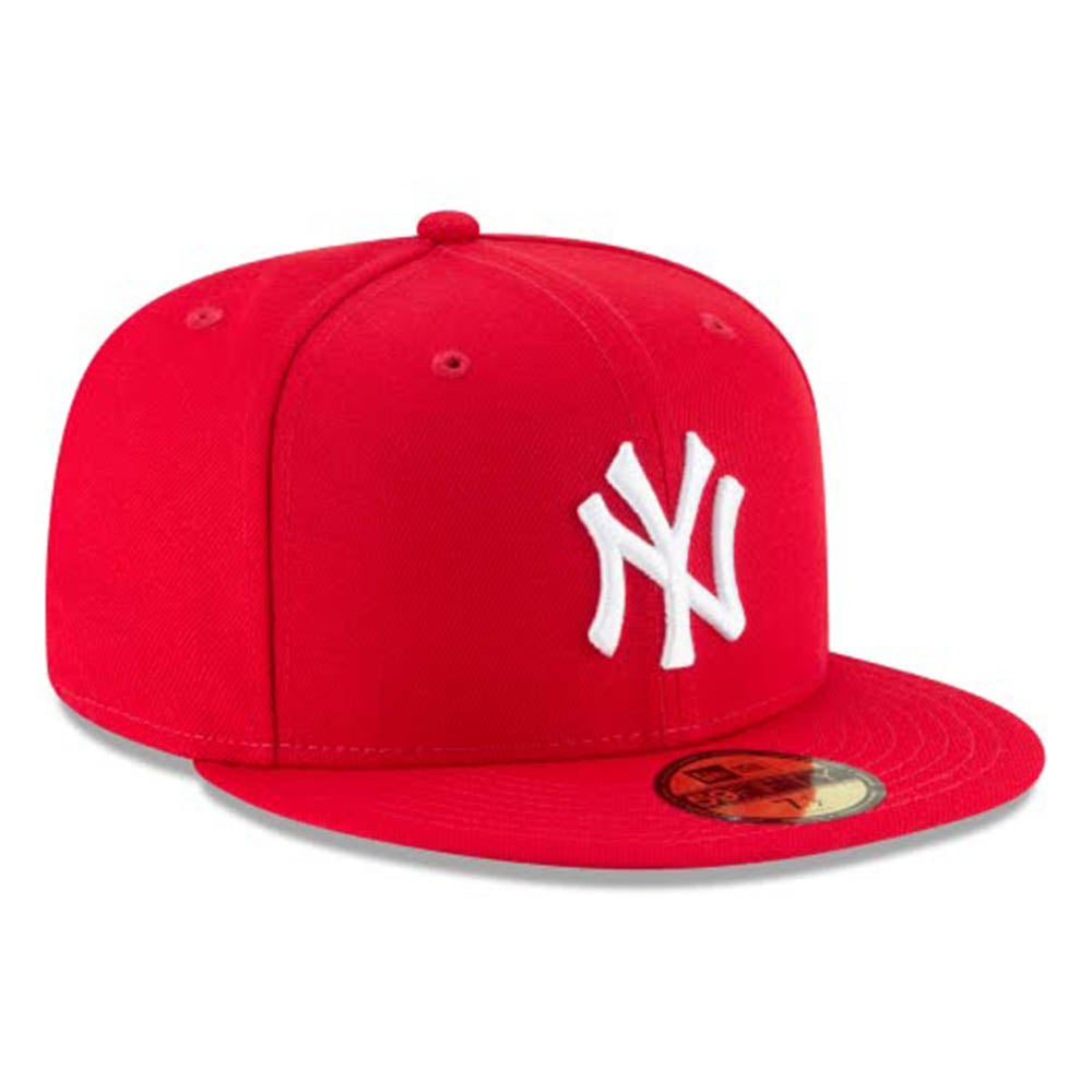 New Era New York Yankees Red White 59Fifty Fitted-Hats & Caps-New Era- Nexus Clothing