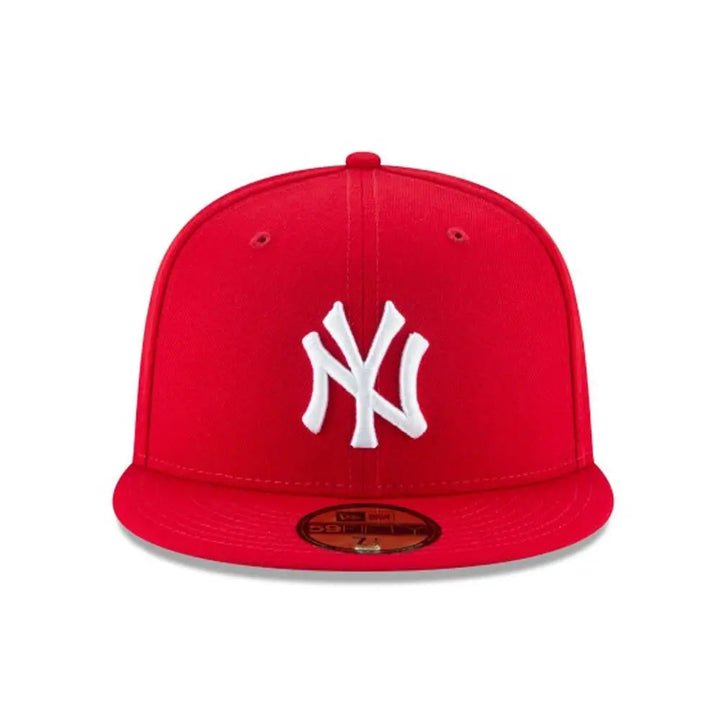 New Era New York Yankees Red White 59Fifty Fitted-Nexus Clothing