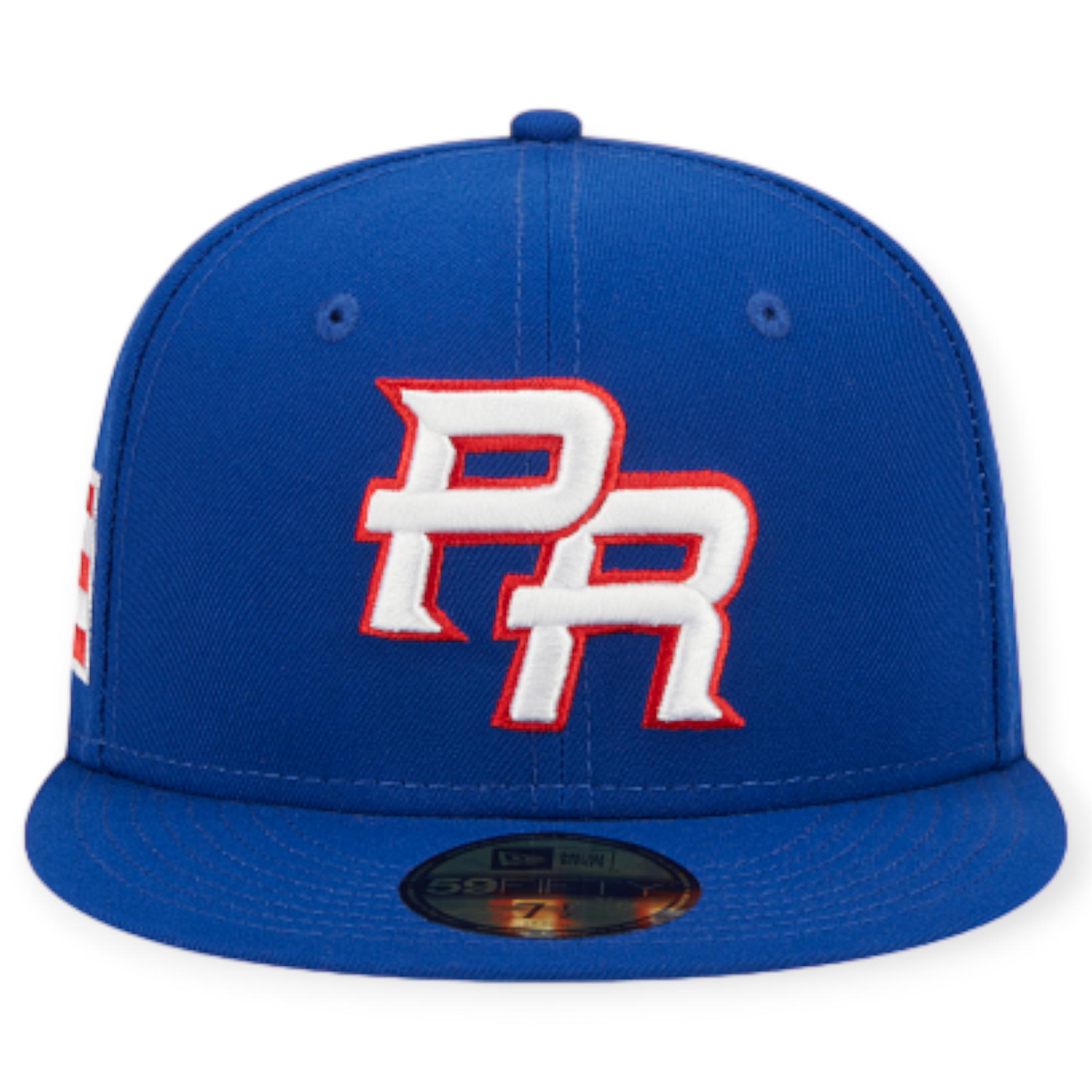 New Era Puerto Rico World Baseball Classic 59FIFTY Fitted Hat (Blue) 2