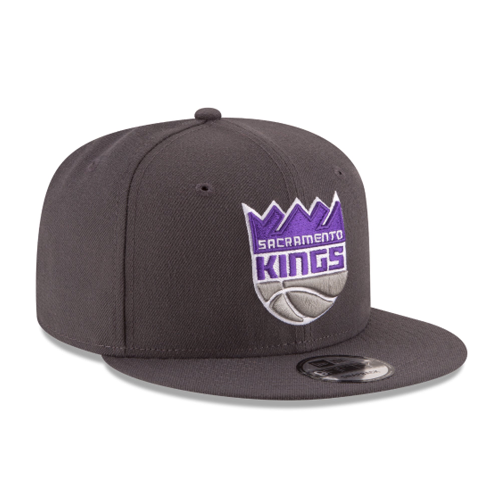 New Era Sacramento Kings Snapback Hat (Gray Purple)3