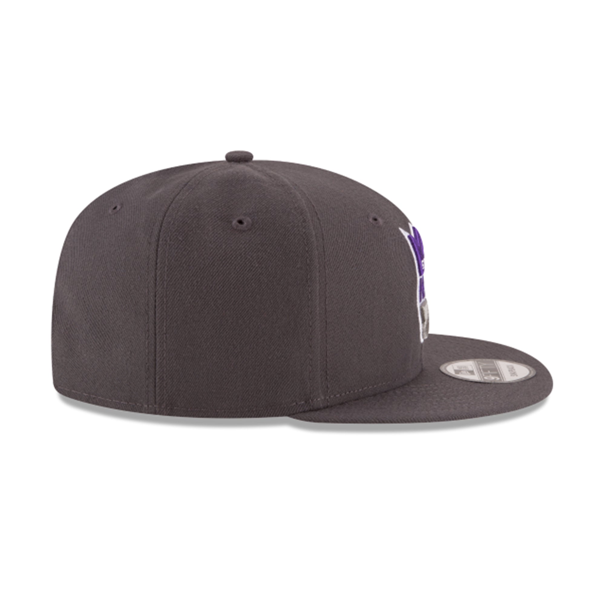 New Era Sacramento Kings Snapback Hat (Gray Purple)5