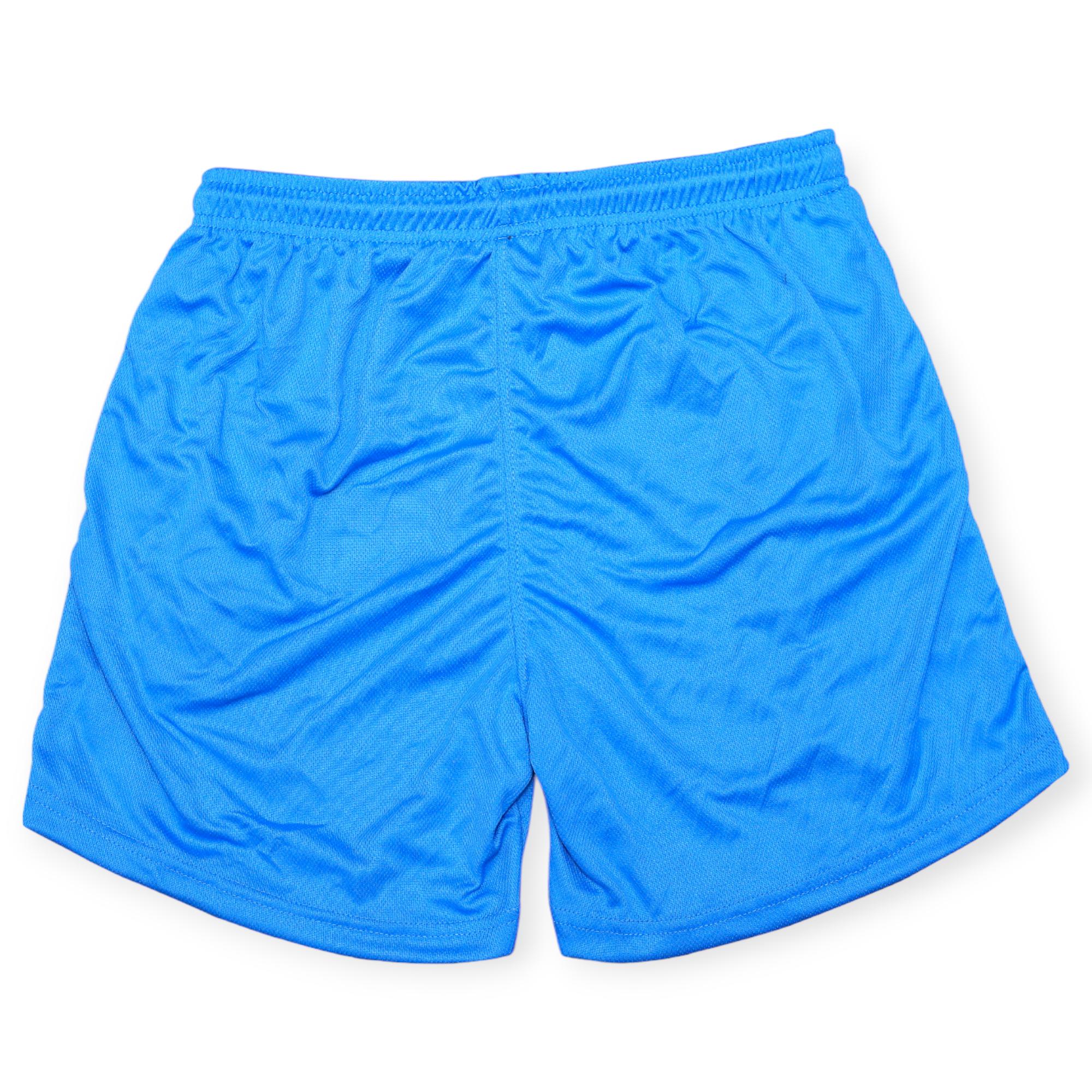 Nexus Clothing Men Basic Solid Mesh Breathable Mesh Shorts (Royal Blue)-Nexus Clothing