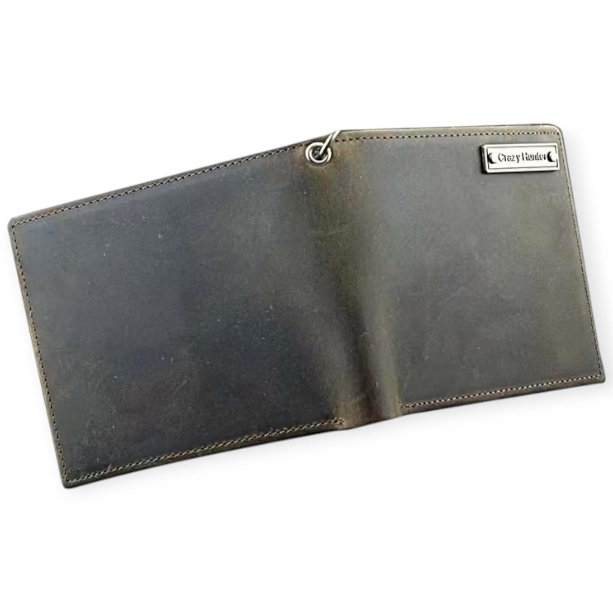 Nexus Clothing Wallet with Key Chain Men Genuine Leather (Brown)