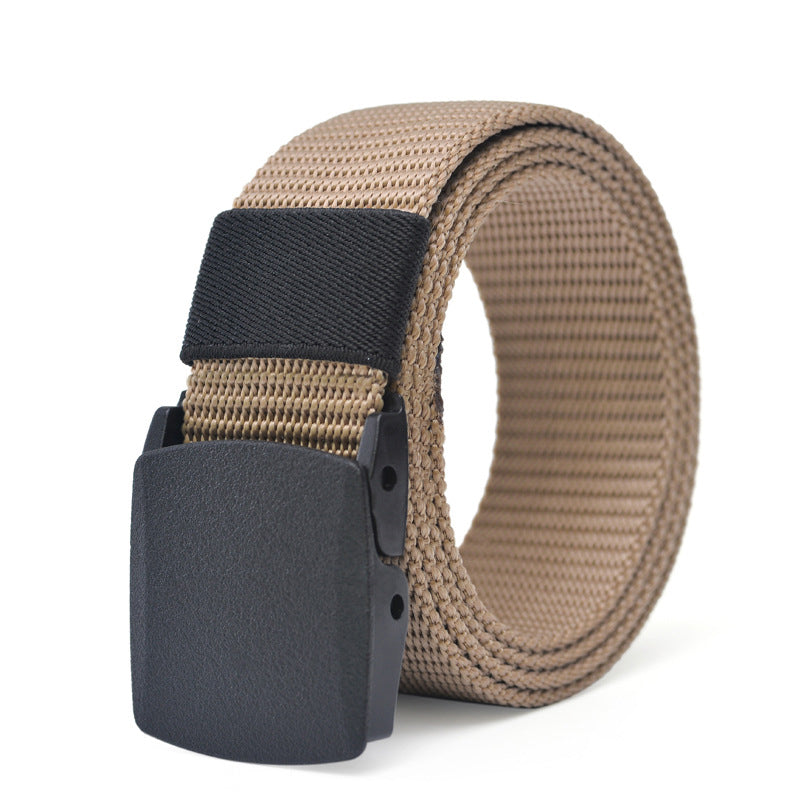 Nexus Clothing Men Nylon Tactical Utility Belt(Camel)-Camel-OneSize-Nexus Clothing