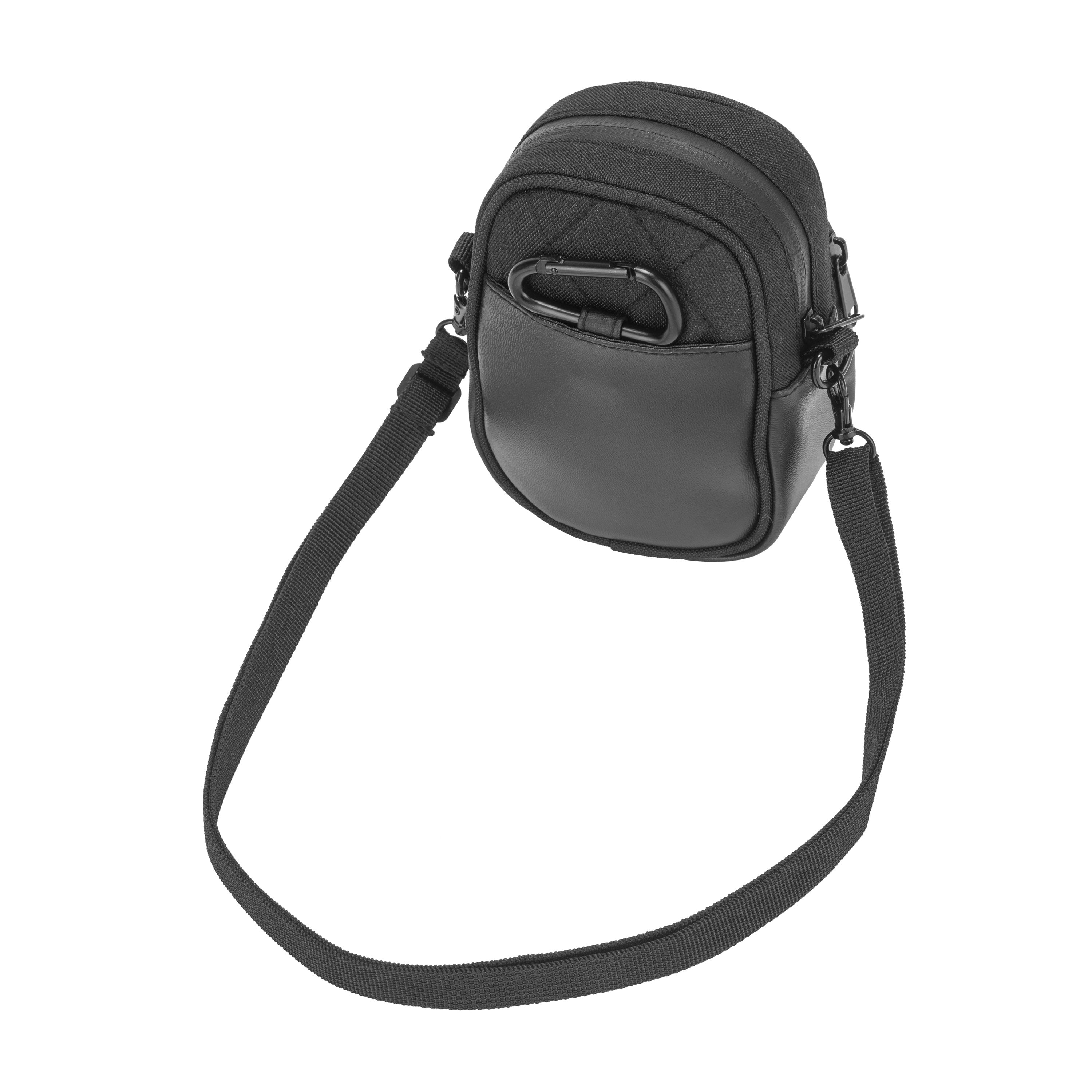 Nexus Clothing Men Quilted Black Nylon Mini Smell Proof bag-Black-OneSize-Nexus Clothing