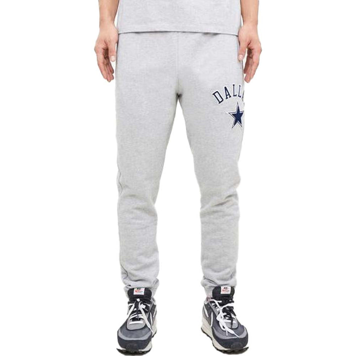 Pro Standard Men Dallas Cowboys Sweatpant (Heather Grey)-Heather Grey-Small-Nexus Clothing