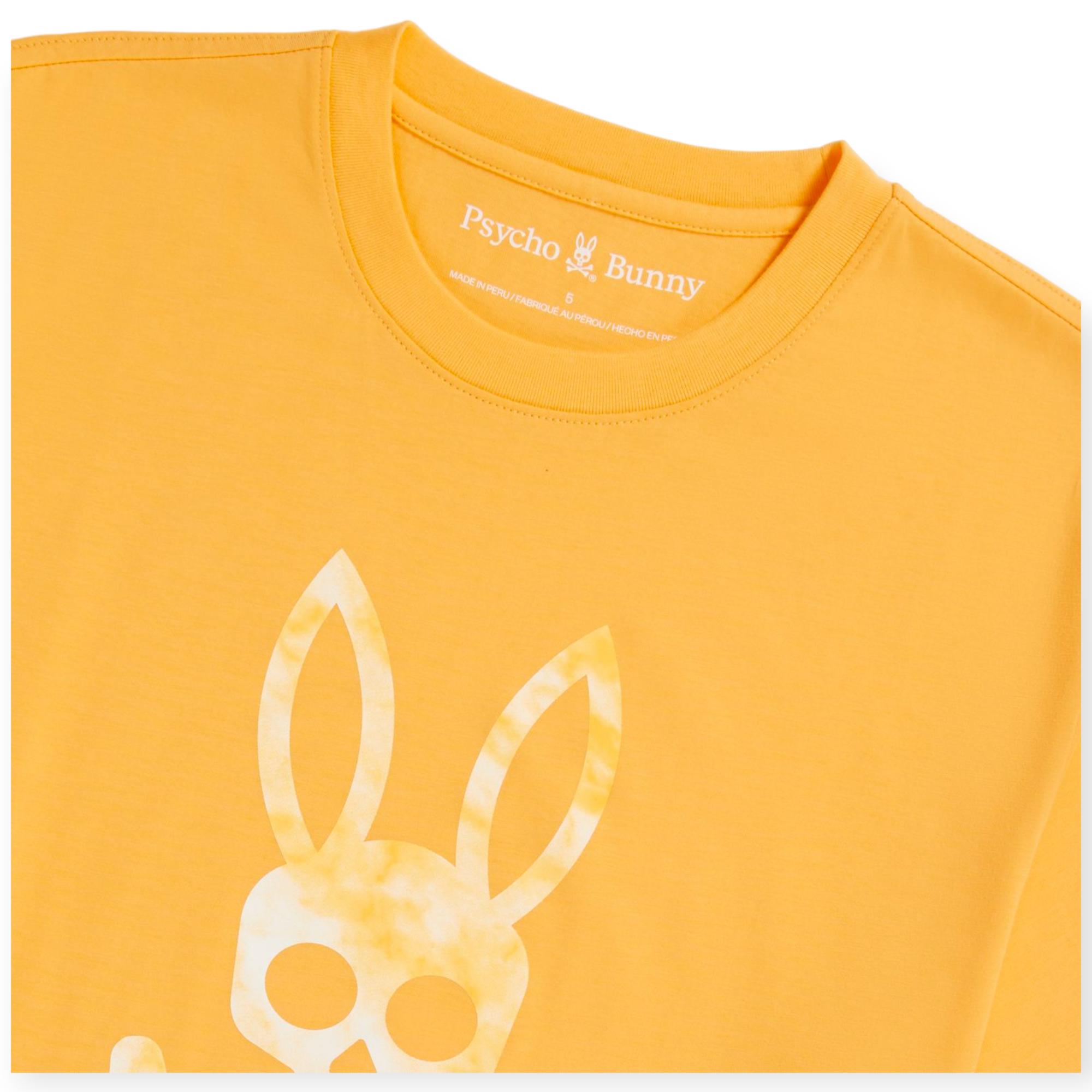 Psycho Bunny Men Hempstead Graphic tee (Orange Soda)-Nexus Clothing