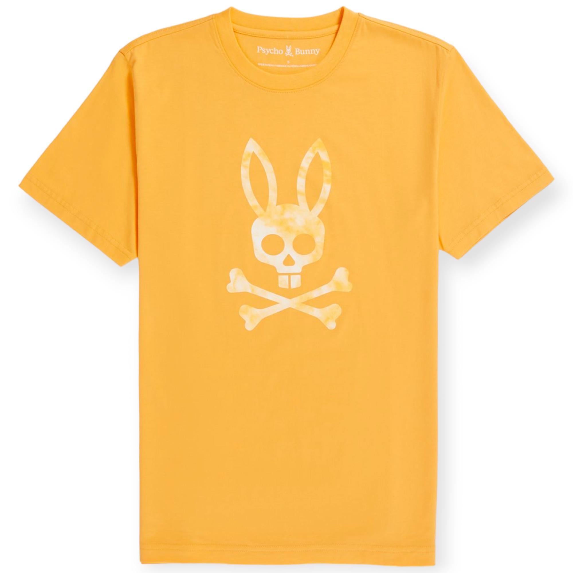 Psycho Bunny Men Hempstead Graphic tee (Orange Soda)-Orange Soda-X-Large-Nexus Clothing