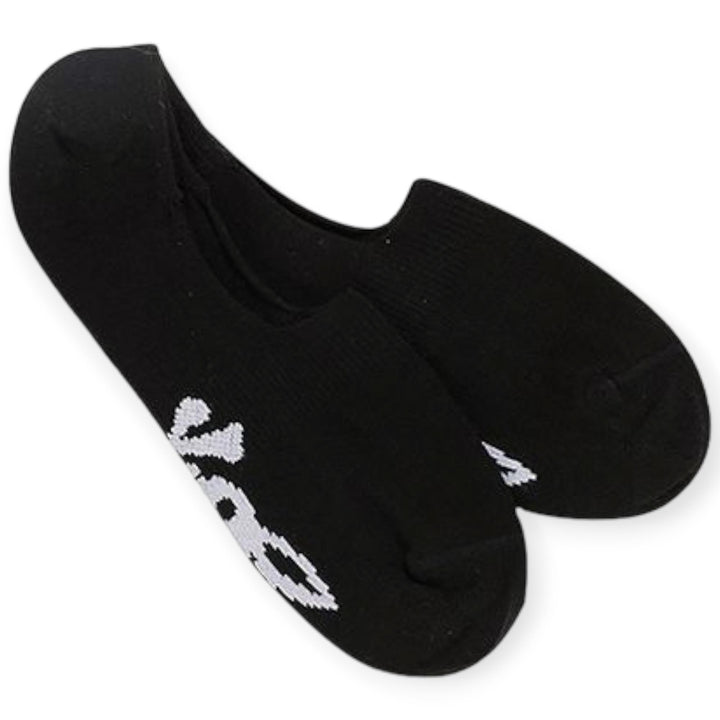 Psycho Bunny Men No Show Socks (Black)-Black-OneSize-Nexus Clothing