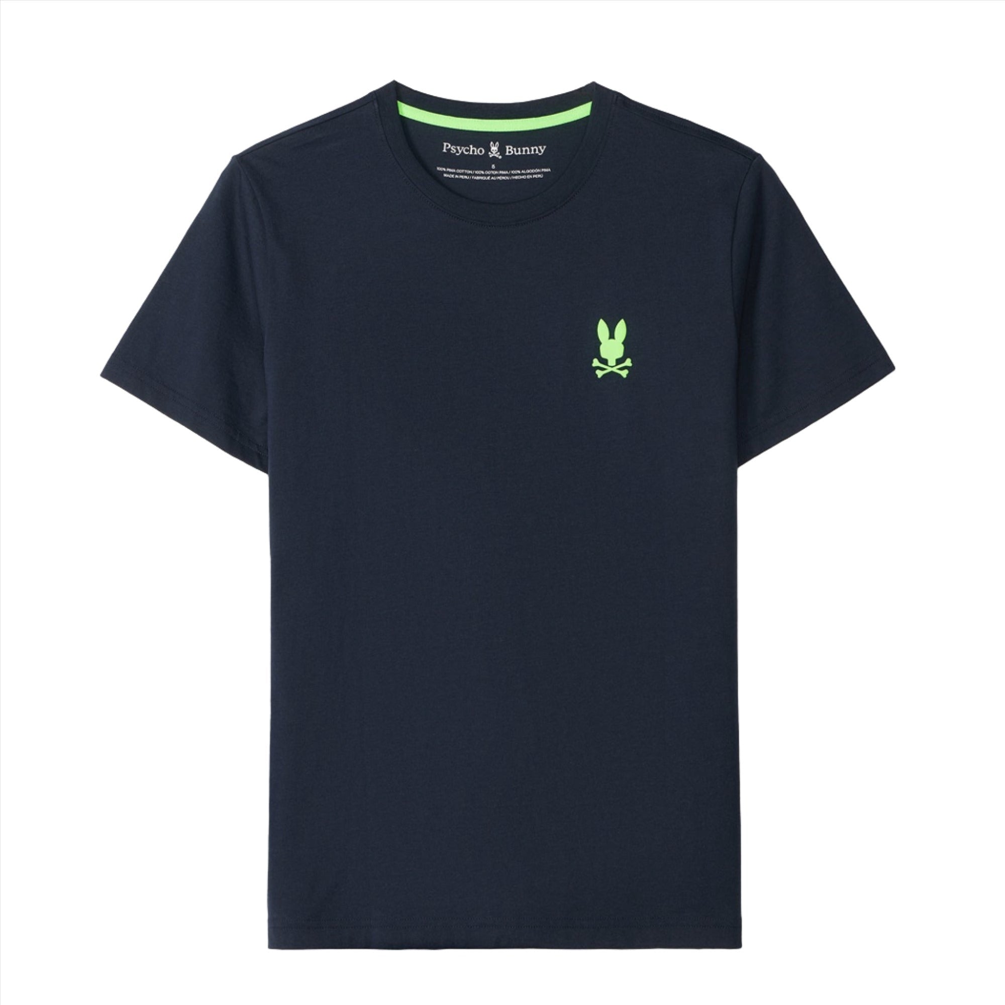 Psycho Bunny Men Sloan Back Graphic Tee (Navy)-Navy-Small-Nexus Clothing