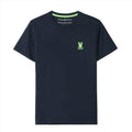 Psycho Bunny Men Sloan Back Graphic Tee (Navy)