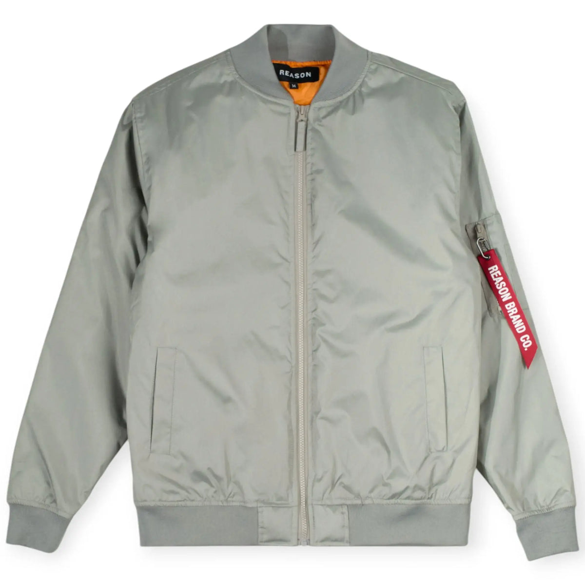 Reason Men Destroyer Flight Jacket (Grey)