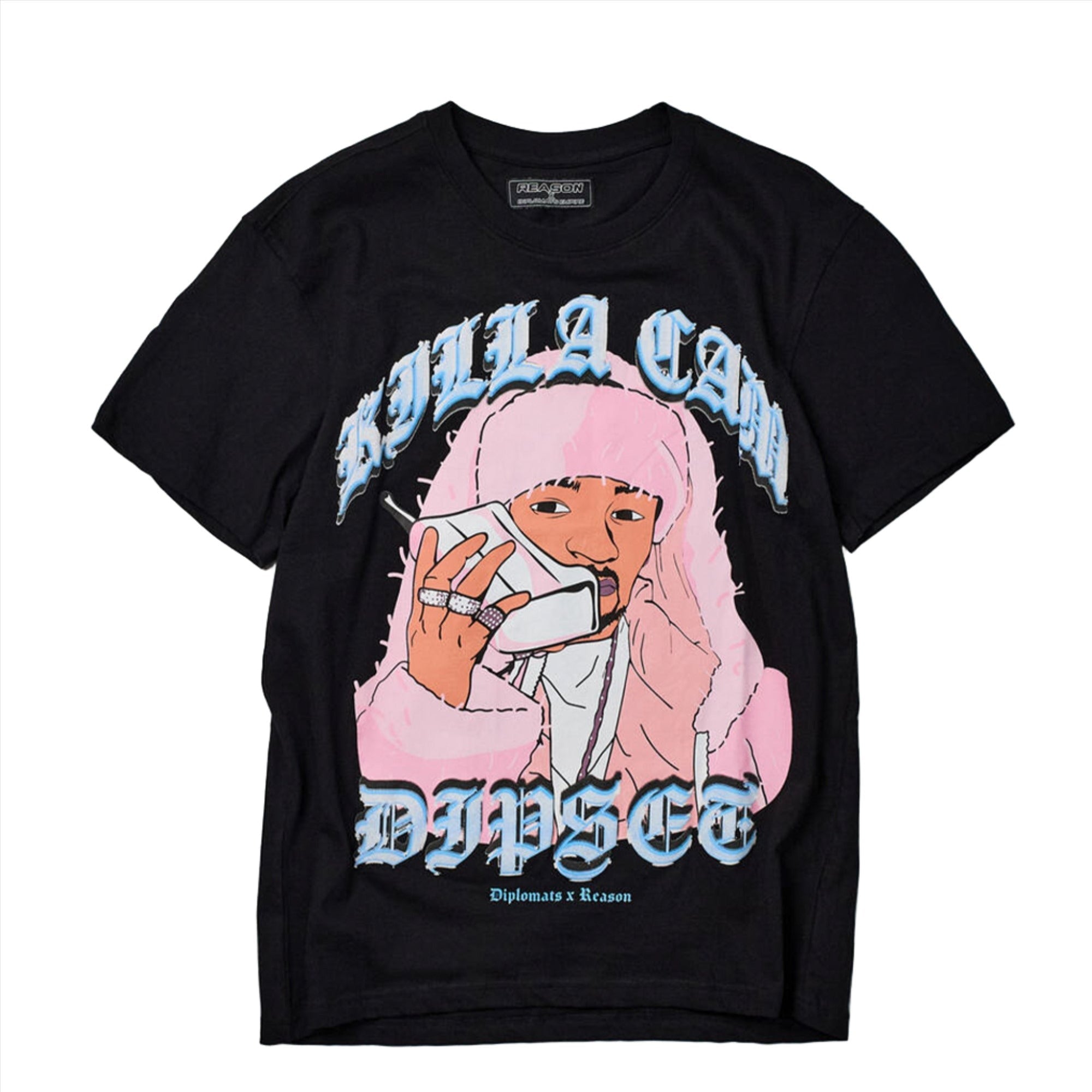 Reason Men Dipset Killa Cam Tee (Black)-Black-Small-Nexus Clothing