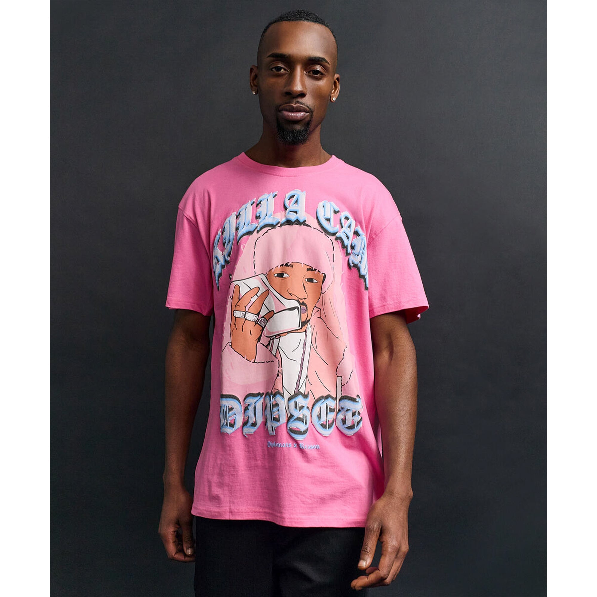 Reason Men Dipset Killa Cam Tee (Pink)-Nexus Clothing