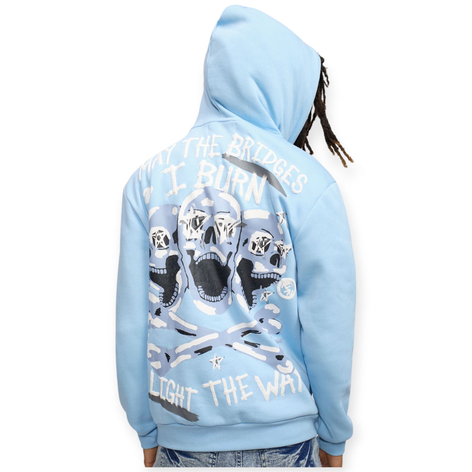 Reason Men Light The Way Hoodie (Light blue)