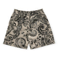 Rebel Minds Boys Love Sickness Tapestry Shorts Black