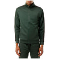 Rebel Minds Men Basic Track Jacket (Hunter Green Black)