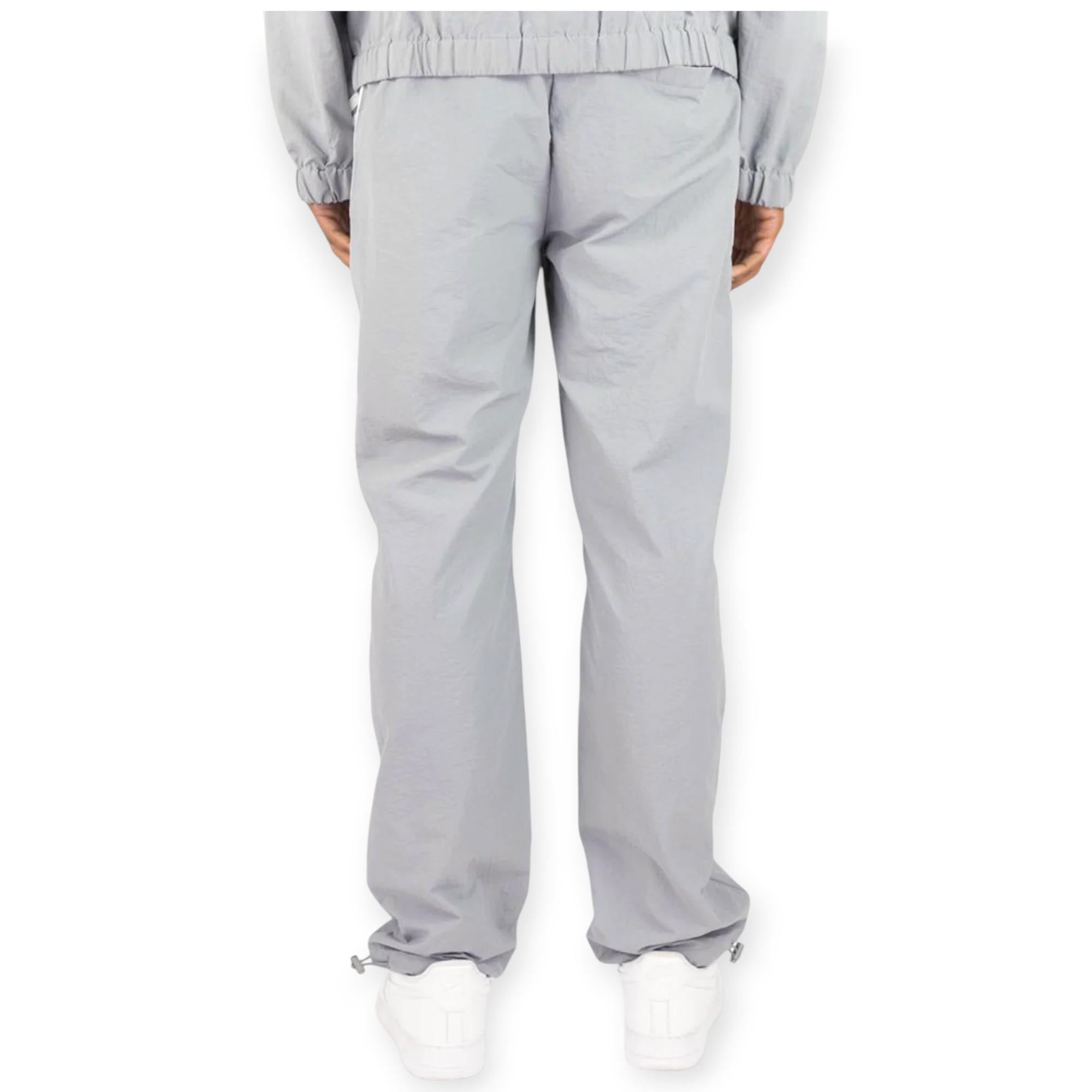 Rebel Minds Men Pants Bent Stripes Nylong (Grey)