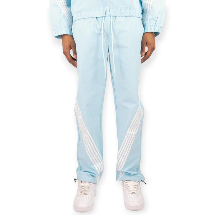 Rebel Minds Men Bent Stripes Nylon Pants-Light Blue – Nexus Clothing