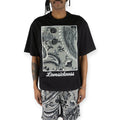Rebel Minds Men Lovesickness Tapestry Tee-Black