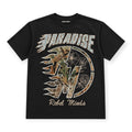 Rebel Minds Men Paradise Tapestry Tee Black - Soft - Black