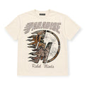 Rebel Minds Men Paradise Tapestry Tee -cream