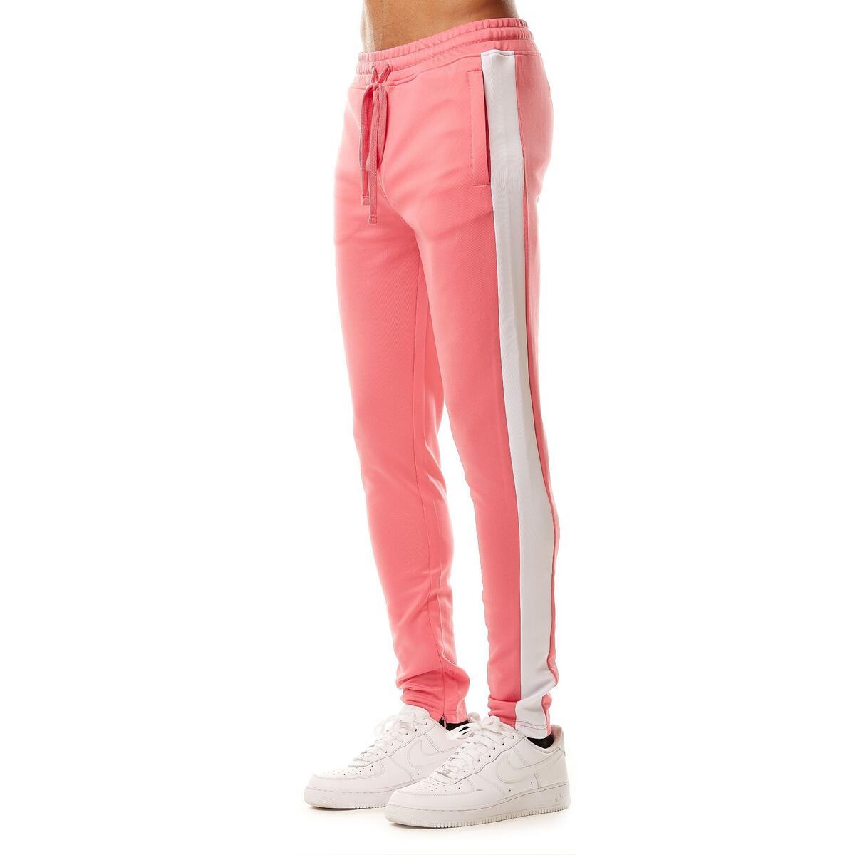Rebel Minds Track Pants Pink White-Pink White-Small-Nexus Clothing