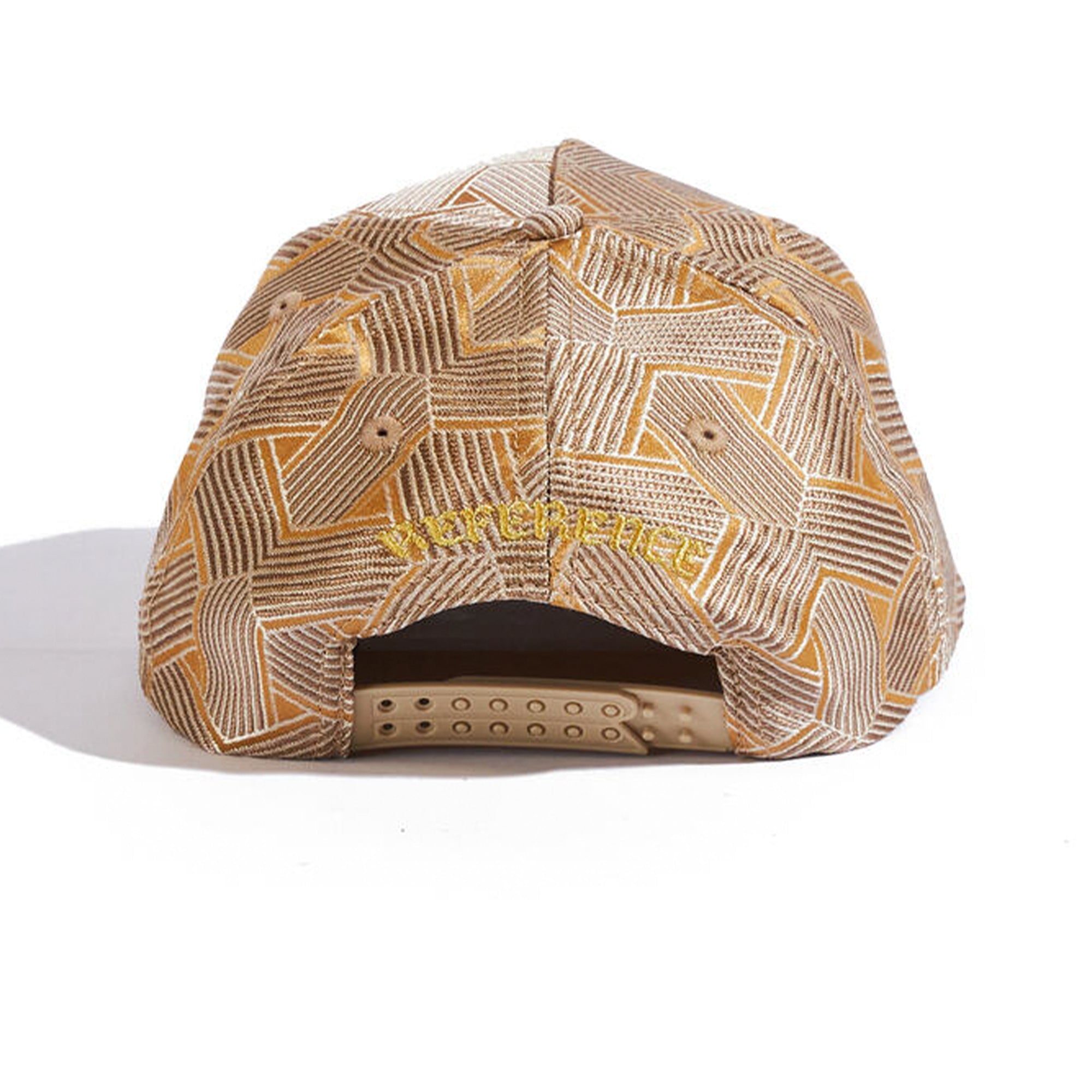 Reference Men Luxe Snapback Hat (Gold)-Gold-OneSize-Nexus Clothing