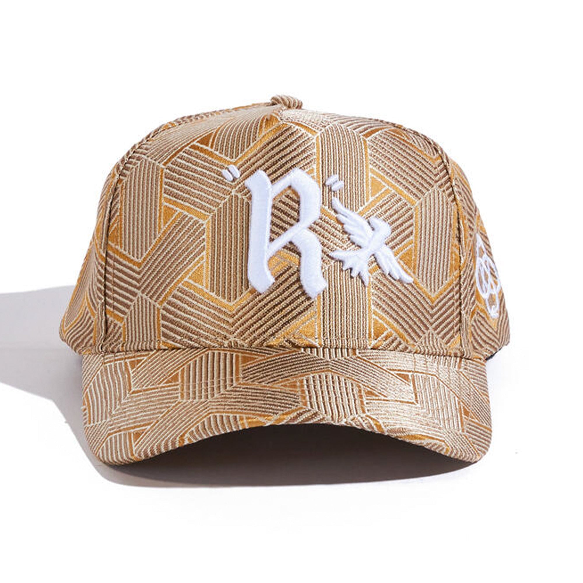 Reference Men Luxe Snapback Hat (Gold)-Gold-OneSize-Nexus Clothing