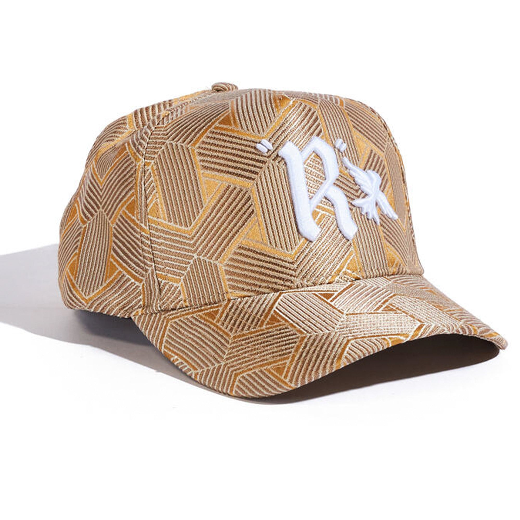 Reference Men Luxe Snapback Hat (Gold)-Gold-OneSize-Nexus Clothing