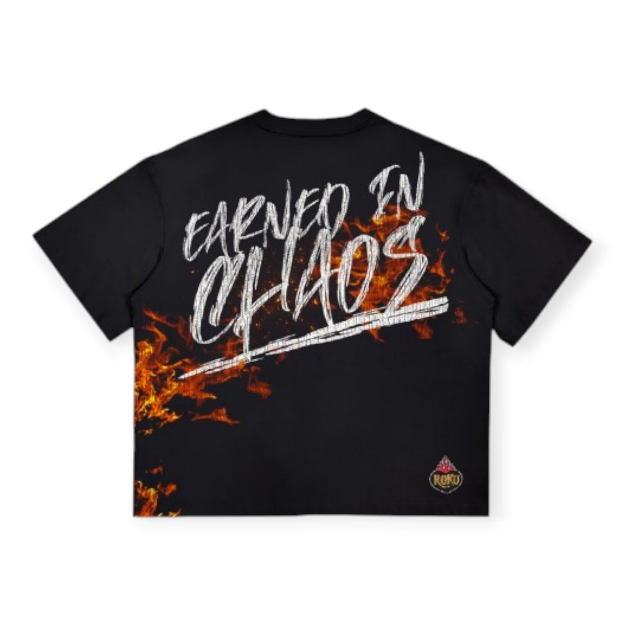 Roku Studio Men Earned In Chaos Boxy Tee Black