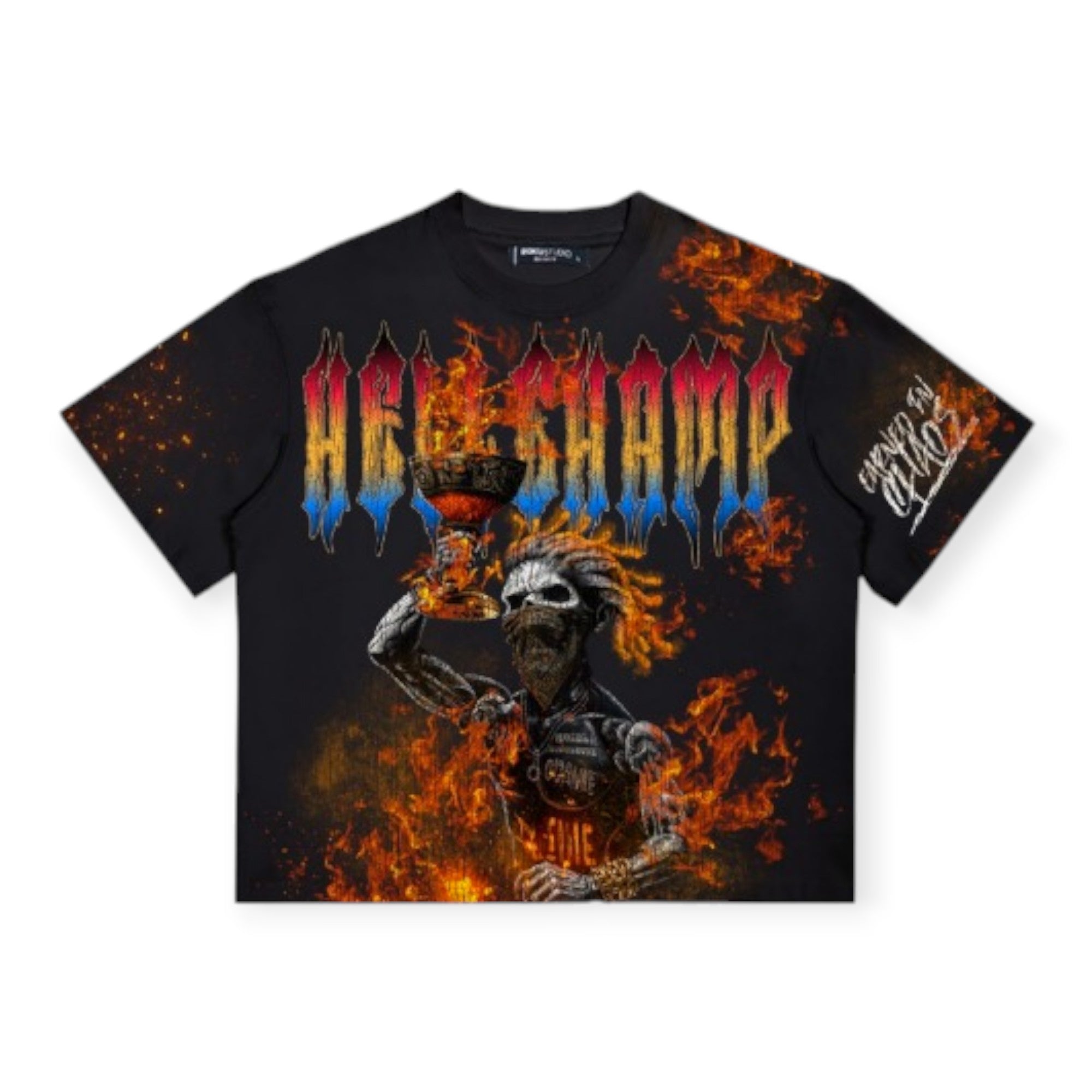 Roku Studio Men Earned In Chaos Boxy Tee Black