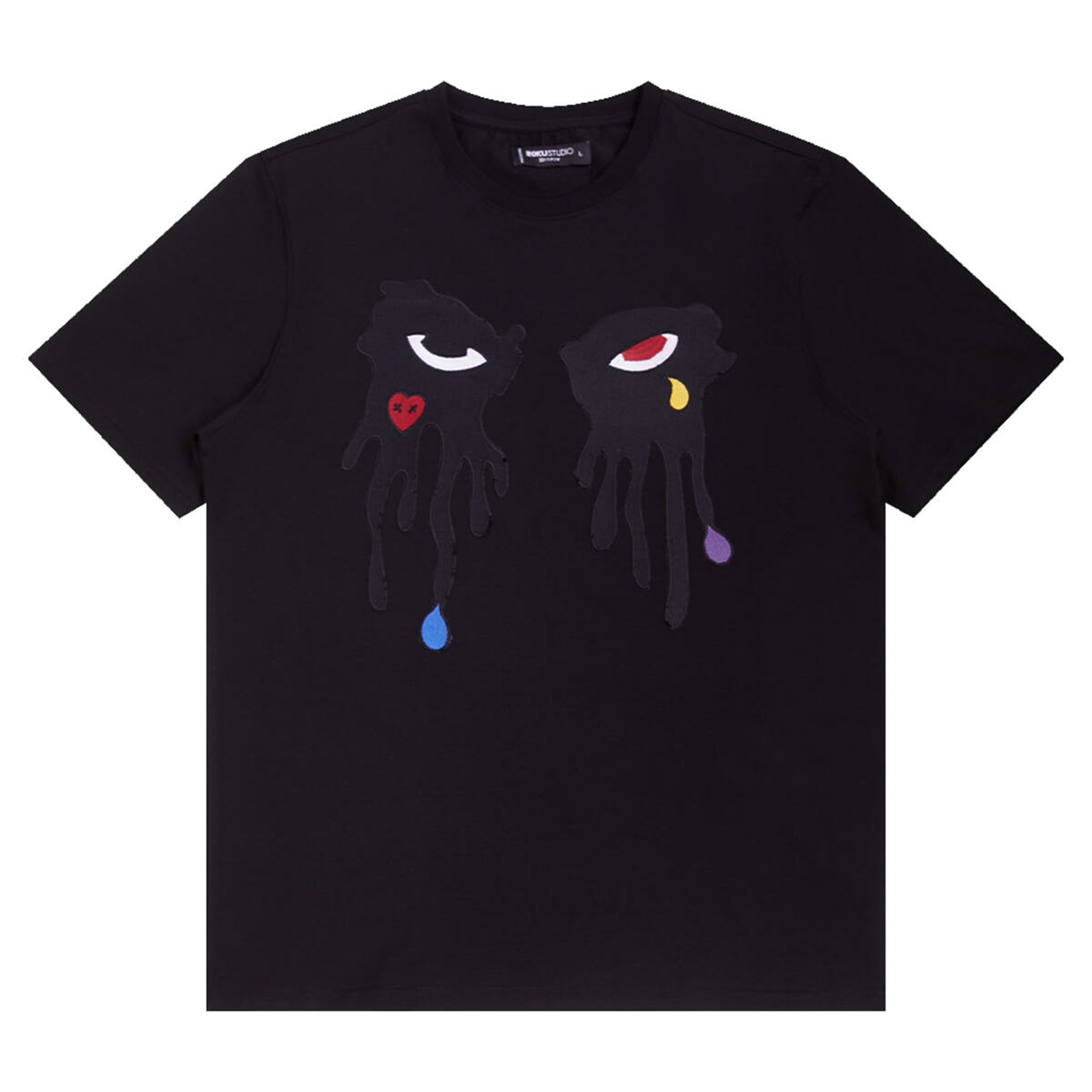 Roku Studio Men Tears Tee (Black)-Black-Small-Nexus Clothing