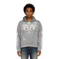 Smoke Rise Men Air Brush Momentum Hoodie Forest Grey