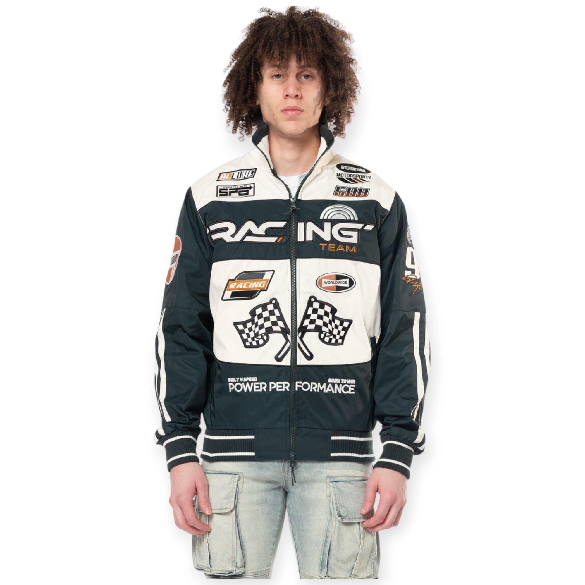 Smoke Rise Men Racing Windbreak Jacket (Sarab)-Nexus Clothing