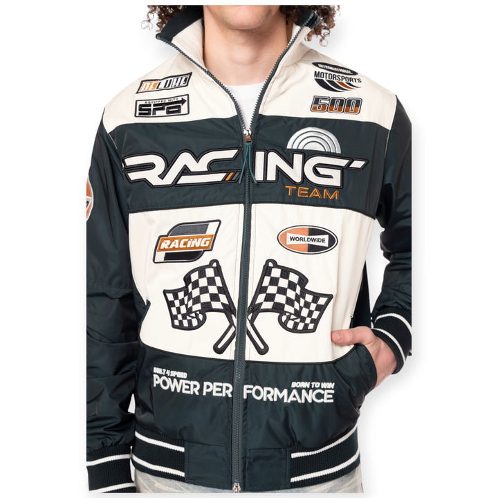 Smoke Rise Men Racing Windbreak Jacket (Sarab)-Nexus Clothing