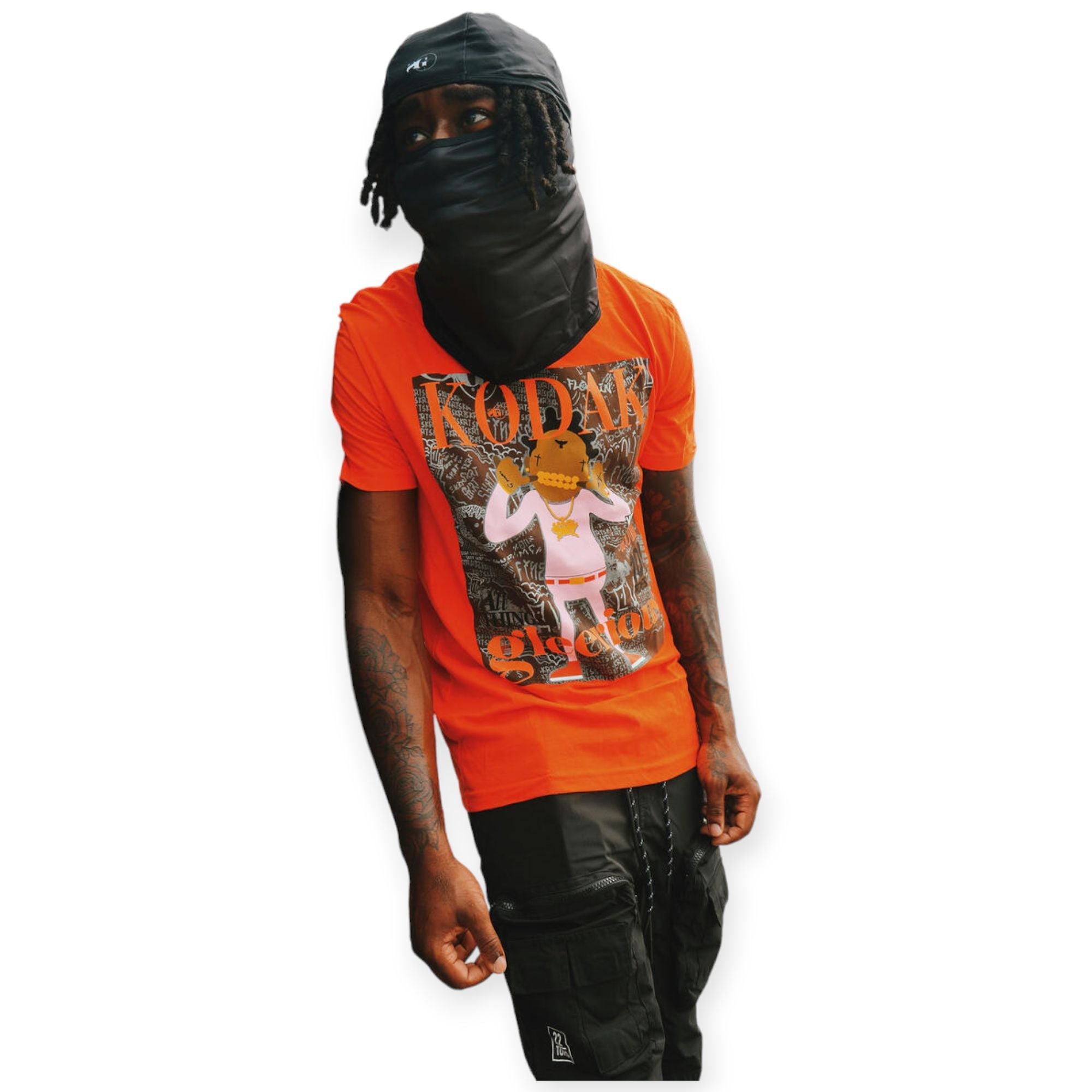 Sniper Gang Men Gleerious Vol 2 Tee (Orange)-Nexus Clothing
