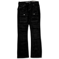 Spark Boys Front Pocket Stacked Denim (Jet Black)