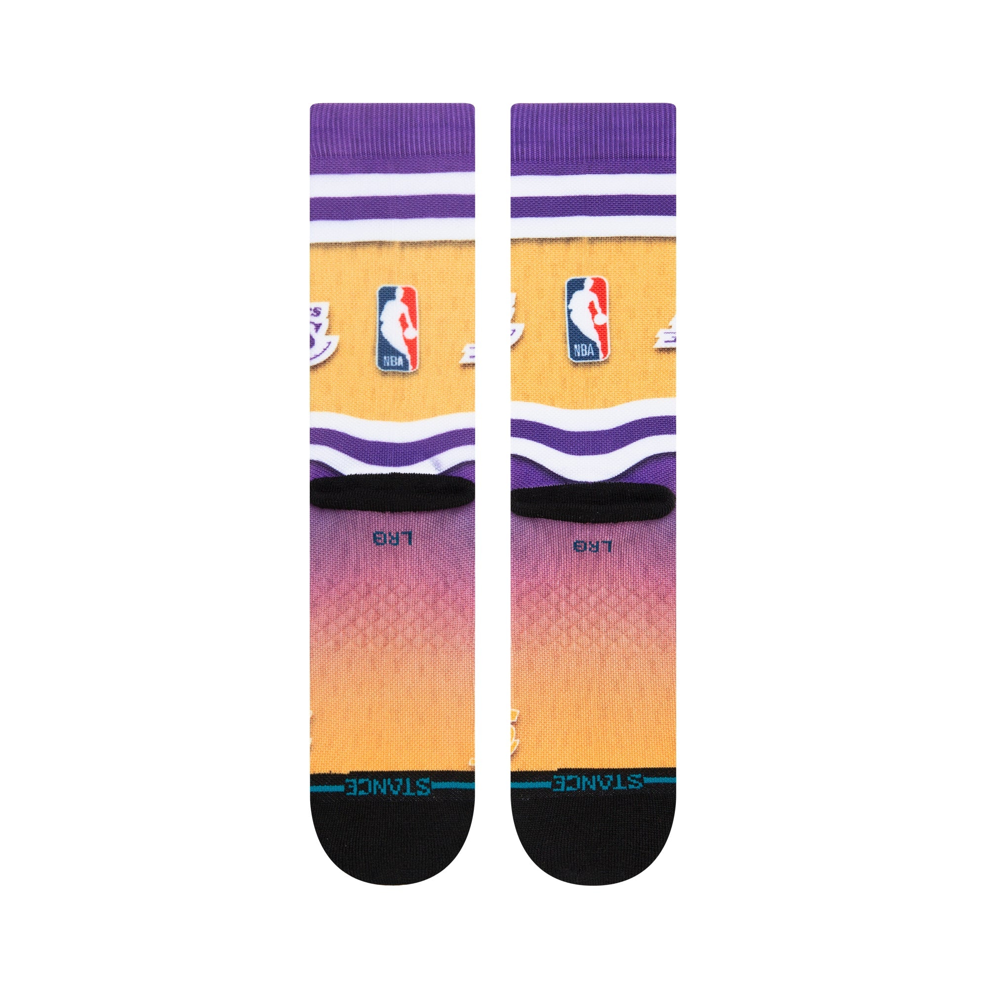 Stance Men Fader LA Socks (Purple)-Purple-Large-Nexus Clothing