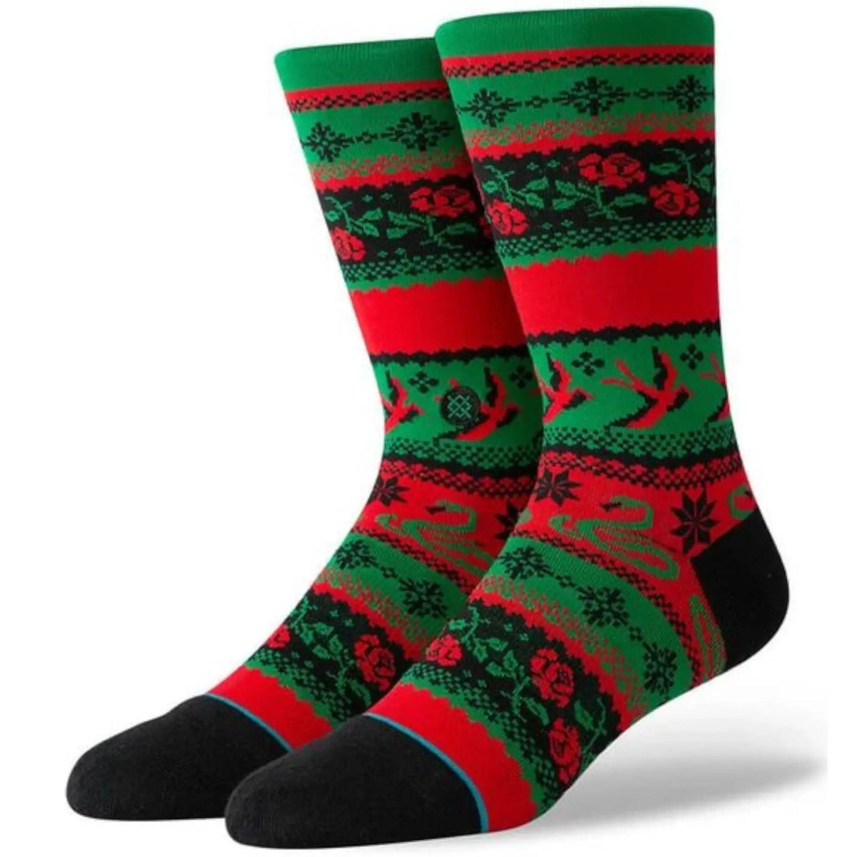Stance Socks Men Stocking Stuffer (Green)