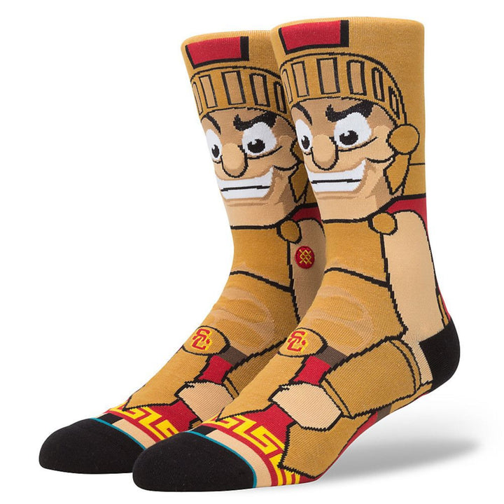 Stance Tommy Trojan Cardinal Socks(Cardinal)-Cardinal-Medium-Nexus Clothing