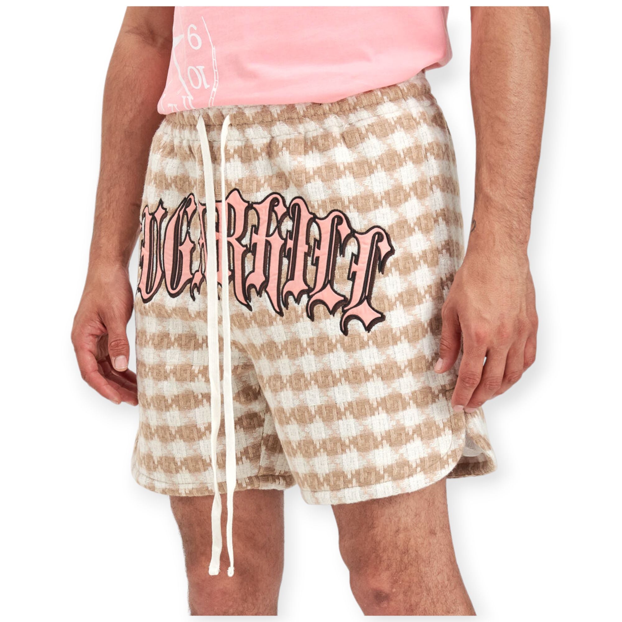 Suger Hill Men LANCASTER WOVEN SHORTS(Chocolate Plaid)-Nexus Clothing