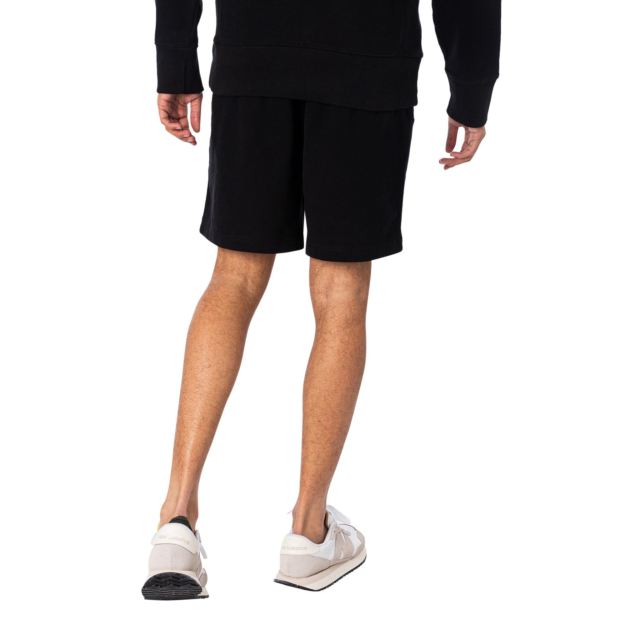 SuperDry Men Sweat Shorts (Black)-Nexus Clothing
