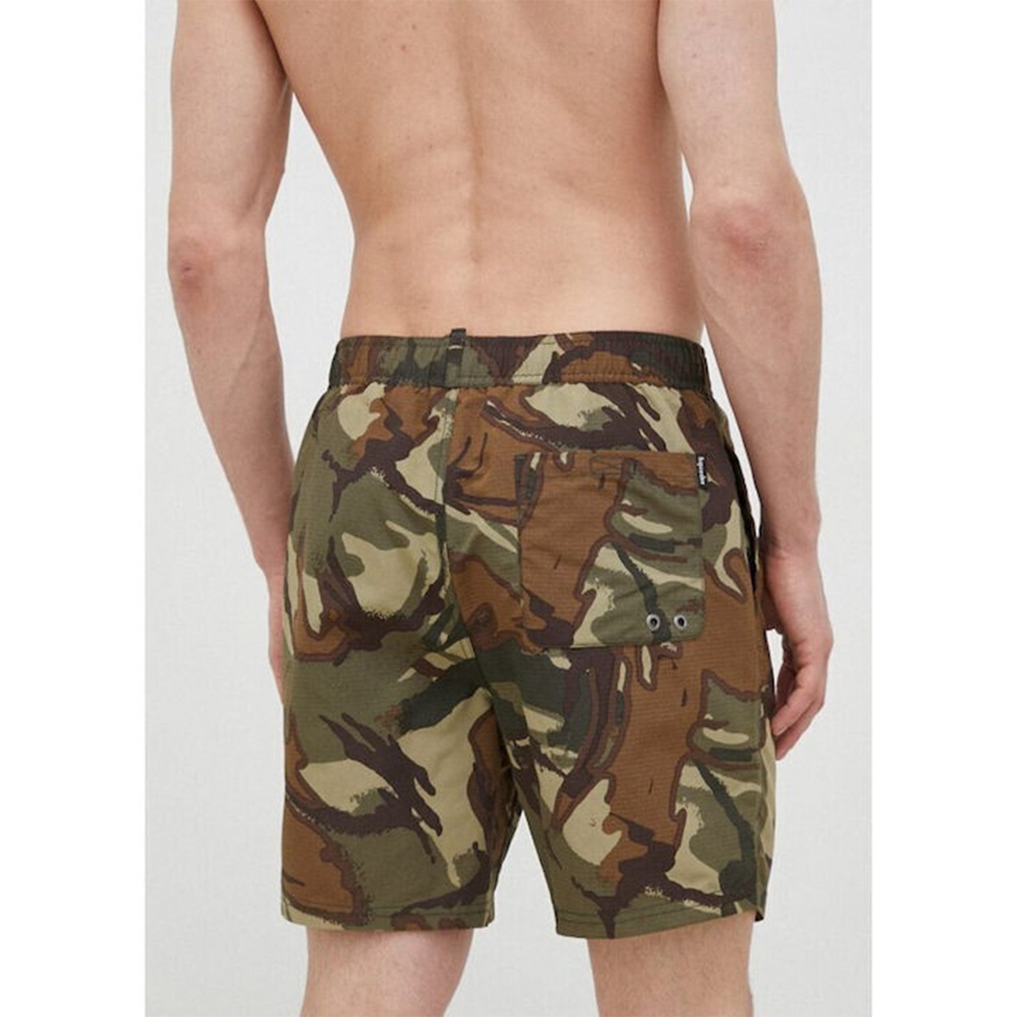 SuperDry Men Vintage Rip Shorts (Camo)-Camo-Large-Nexus Clothing