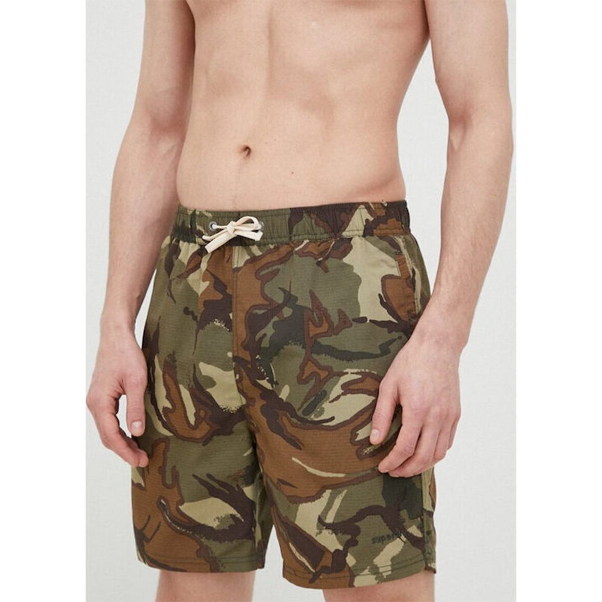 SuperDry Men Vintage Rip Shorts (Camo)-Camo-Large-Nexus Clothing