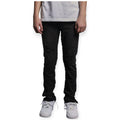 Supply Studios Kids Stacked Ruthless Old English Jeans (Washed Black)