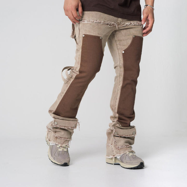 THRT DENIM Men WAGONEER C22 Jeans (Khaki Brown)-Nexus Clothing