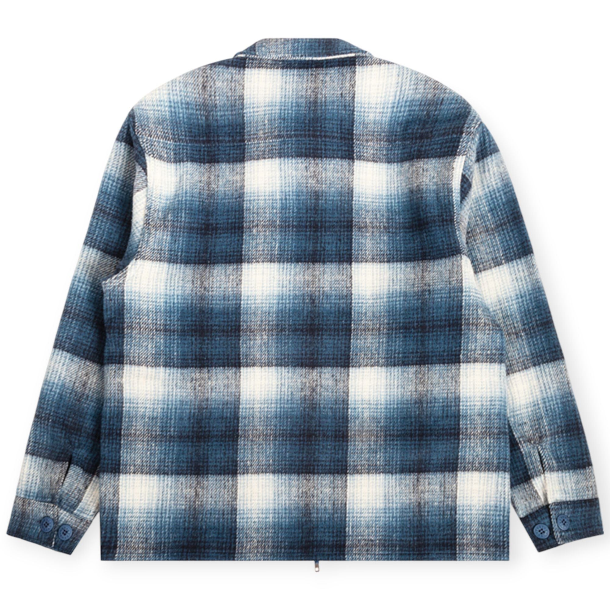 The Hundreds Men Don Plaid Woven jacket (Navy)-Nexus Clothing