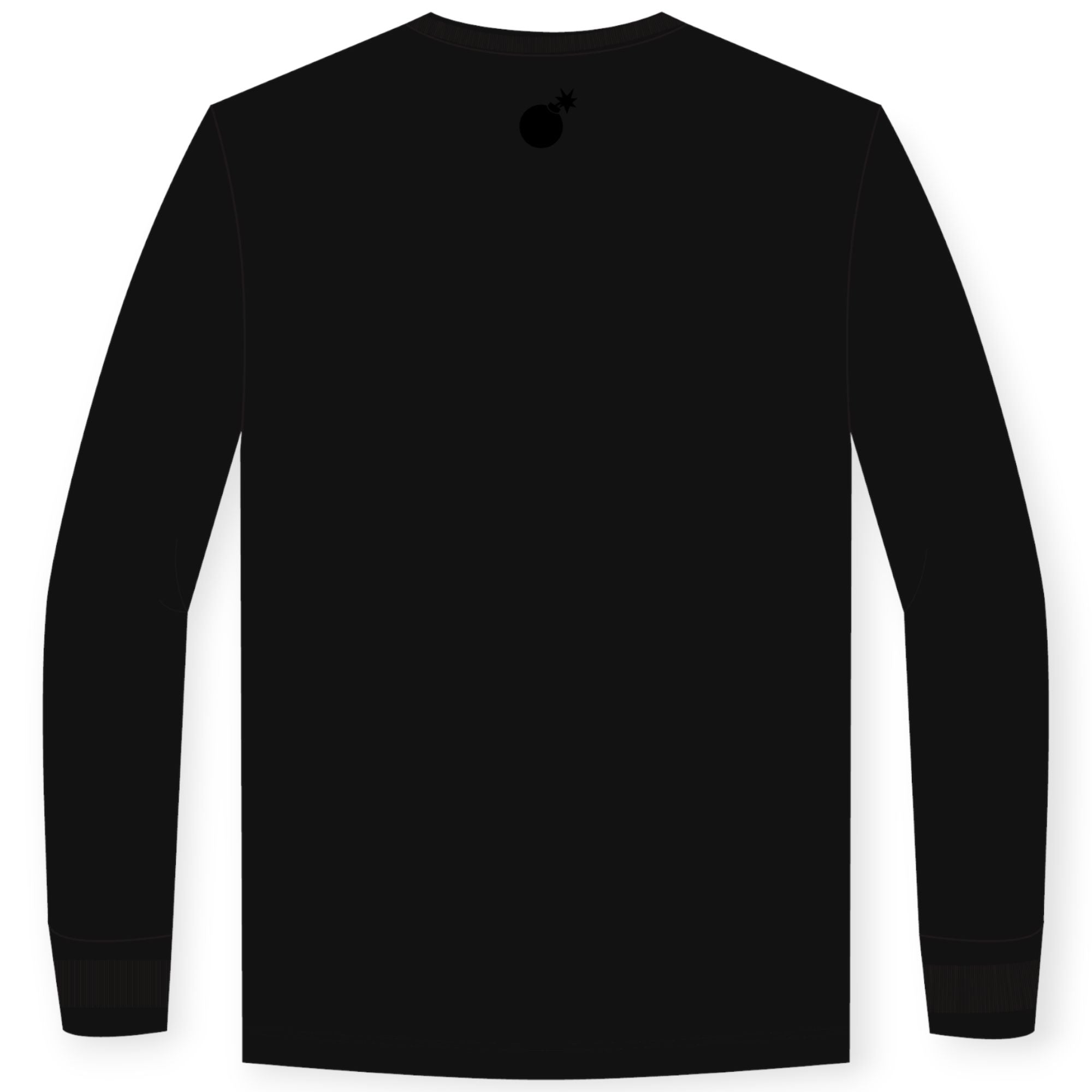 The Hundreds Men Long Sleeve Becoming T-Shirt Becoming (Black)-Black-Small-Nexus Clothing