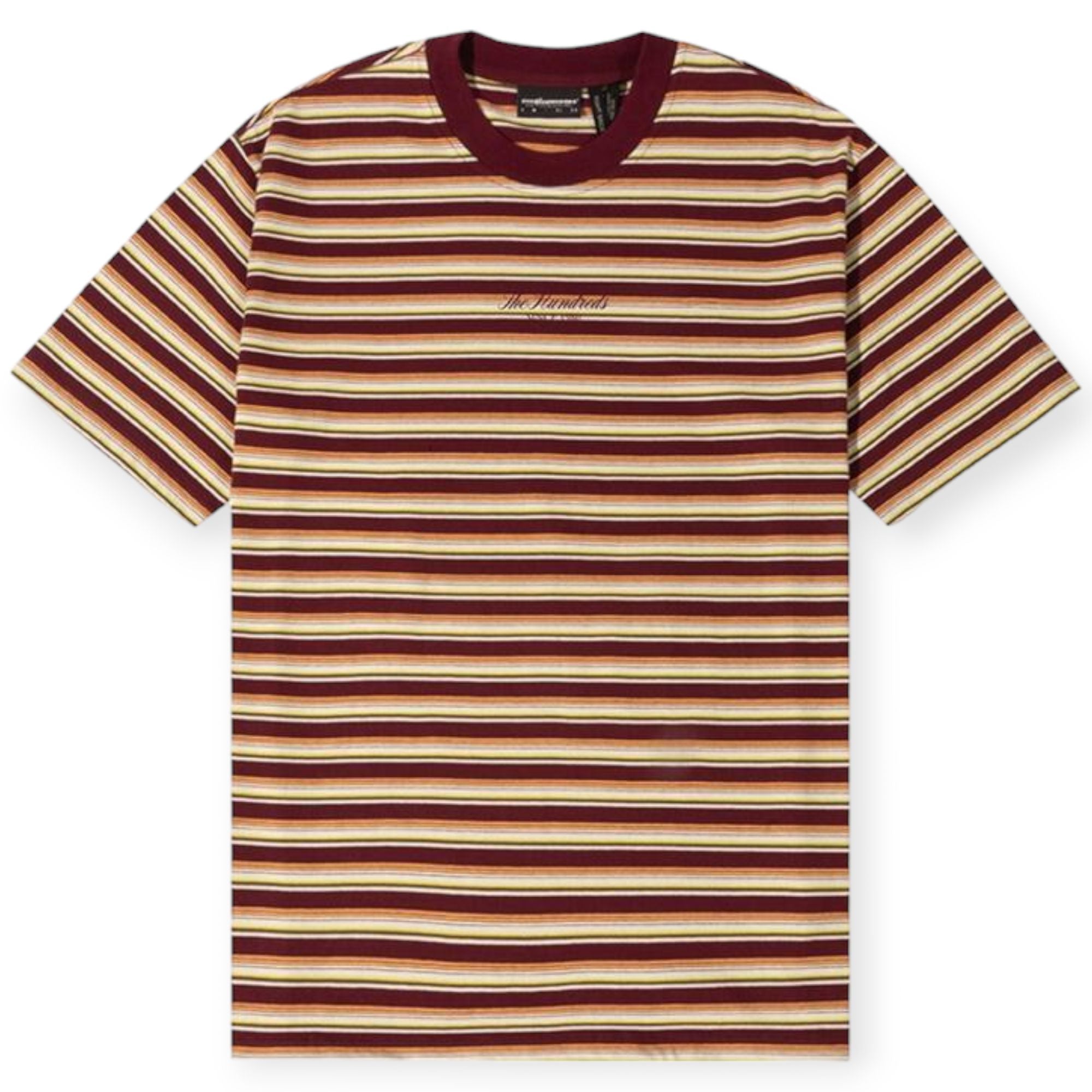 The Hundreds Men Soto SS T-Shirt.(Burgundy)-Burgundy-XX-Large-Nexus Clothing